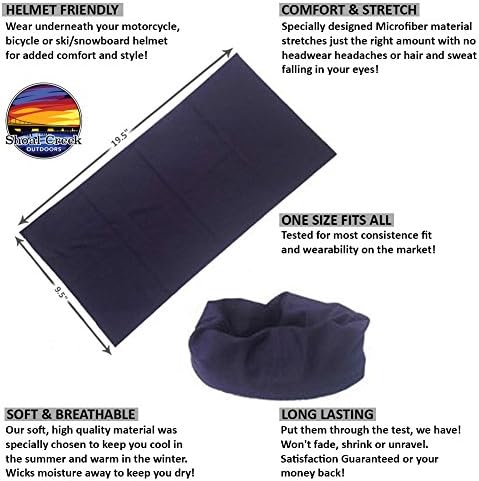 Snood, Soft Material, Multi-Functional - Use as a Face Mask, Head Cover, Headband, Balaclava, Running Face Mask, Dog Snood, Etc! 100%