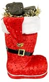 Santa's Large Chocolate Coal Candy Filled Boot