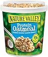 Nature Valley Crunch Protein Oatmeal, Toasted Coconut Almond, 2.58 Ounce (Pack of 12)