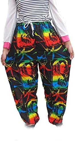 VERY COOL!!. BOB MARLEY Rayon One Size Women's Exercise Yoga Harem Trousers