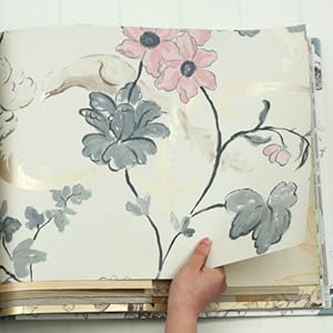 【クリックで詳細表示】輸入壁紙 イギリス製・WHITEWELL＜br＞紙系壁紙＜BR＞品番：P505-06