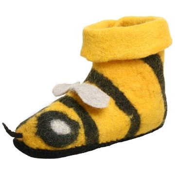 Satch & Sol Toddler/Little Kid Bumble Bee Slipper