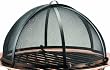 30.5" Handcrafted Steel Mesh Spark Screen for Fire Pit