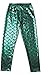 Alaroo Girls Soft Shine Night Club Mermaid Scale Leggings Black 5-11 Years