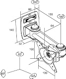 InLine 23106A Wandhalterung bis 61 cm (24 Zoll) für TFT