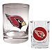 Arizona Cardinals 2 Piece Rocks and Shot Glass Set