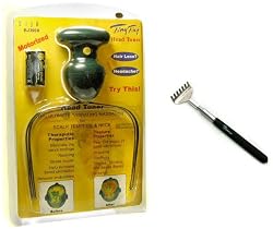 Ting Ting Head Tuner Motorized Scalp Massager and Deluxe Telescoping Back Scratcher