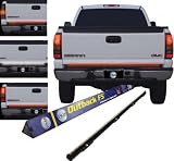 Pacer Outback F5 Rear LED Tailgate Light Bars Rigid Design 49 L.E.D. Light Bar - 5 Function Red/White/Amber (fits compact vehicles)