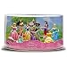 Disney Princess Exclusive 10 Piece Deluxe Figurine Set Aurora, Ariel, Jasmine, Snow White, Tiana, Cinderella, Mulan, Pocahontas, Belle Rapunzel_s-3