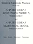 Study Guide for Use with Applied Linear Statistical Models with 350 Disk