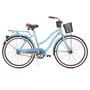 Huffy Women's Ocean Deluxe Bike (Blue Metallic, Large/26-Inch)