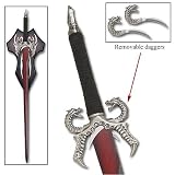 Search : Dragon Knight Medieval Fantasy Sword w/ Plaque