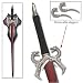 Dragon Knight Medieval Fantasy Sword w/ Plaque