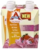 Atkins Day Break Wild Berry Shake,  11 oz containers, 4 Count