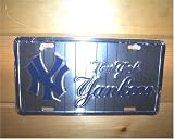 Embossed New York Yankee's License Plate Sign