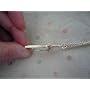 Crucifix 40x24mm en argent fin 925/1000 large bloc de British Jewellery Workshops