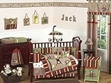 Monkey Baby Bedding 9pc Boys Crib Set