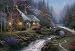 Schmidt Spiele - Thomas Kinkade, Frühlingsnacht, 500 Teile Puzzle