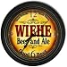 Wiehe 's Beer and Ale Black Cascading Pub Style Wall Clock