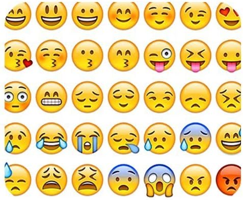 Stylish Emoji Rectangle Non-Slip Rubber Mouse Pad,Gaming Mouse Pad,Office Mousepads,Desktop Mousepad