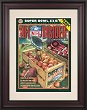 Framed 10.5 x 14 Super Bowl XXXIV Program Print | Details: 2000, Rams vs Titans