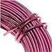 Aluminum Craft Wire Fuchsia 18 Gauge 39 Feet (11.8 Meters)