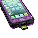 Redpepper Touch ID Waterproof Protection Case Cover for Iphone 5S (Purple)
