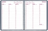 Brownline 2012 Weekly Planner, Twin-Wire, Blue, 11 x 8.5-Inches (CB950.BLU)