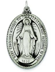 Sterling Silver Miraculous Medal