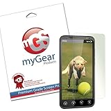 myGear Products CLEAR LifeGuard Screen Protectors for HTC EVO 3D (1 Pack)
