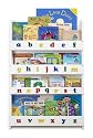 Tidy Books Bookcase (White, Lowercase)