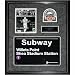 Joe Namath Autographed Shea Stadium Commemorative Shadowbox