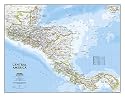 Central America Wall Map (tubed)