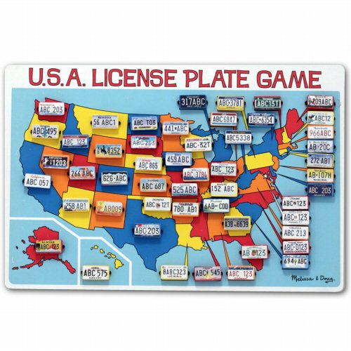 Melissa & Doug License Plate Game