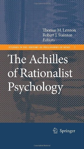 The Achilles of Rationalist Psychology (Studies in the History of Philosophy of Mind) On Sale