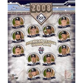  Tampa Bay Rays 2008 AL Champs Collage 8x10