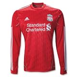 Liverpool 10/11 Home LS Soccer Jersey