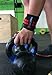 Jack's Fitness Wrist Wraps, Red on Black