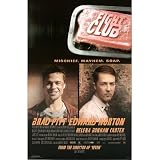(11x17) Fight Club Movie (Edward Norton & Brad Pitt, Credits) Poster Print