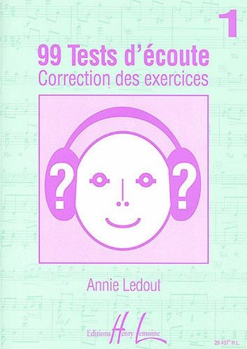 99 Tests d'Ecoute Volume 1 corrigés