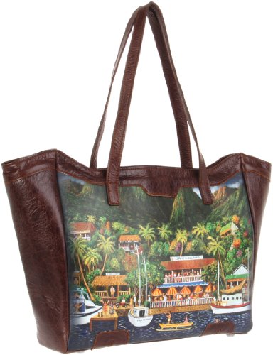 Icon Handbags Dena-112 Tote,Gary's Island,One Size