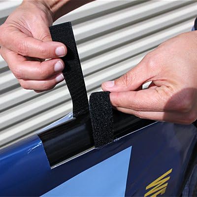 Fit-All Adjustable Premium Barricade Advertising Panel - Double-Sided