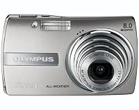 Olympus Stylus 810 8MP Digital Camera with 3x Image-Stabilized Optical Zoom