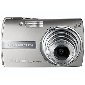 Olympus Stylus 810 8MP Digital Camera with 3x Image-Stabilized Optical Zoom