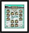 2008 Florida Marlins MLB Framed 8x10 Photograph Team Collage