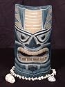 CARVED POLYNESIAN TIKI MASK 12" - OCEANIC DECOR