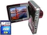 SVP HDDV-3000 12MP Max. 6-in-1 Multi-Functional Camcorder with Rare Huge Flip LCD! (2GB High Speed SD Card Included)