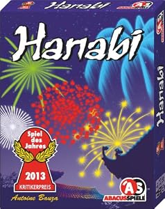 Abacusspiele 08122 - Hanabi von Antoine Bauza, Spiel des Jahres 2013