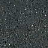 Rubber-Cal Elephant Bark Recycled Rolled Rubber Mats and Flooring - All Black in color - 1/4