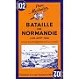 Michelin Battle of Normandy Map No.102